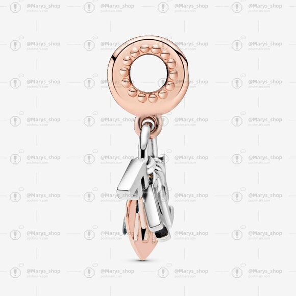 Pandora Family Letters Dangle Charm - Picture 2 of 6